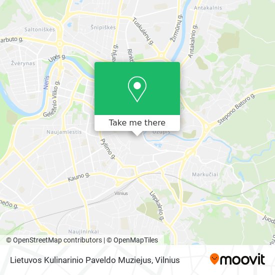 Lietuvos Kulinarinio Paveldo Muziejus map