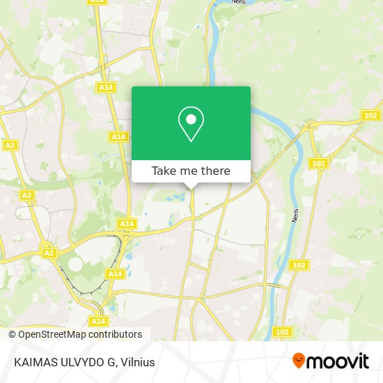KAIMAS ULVYDO G map