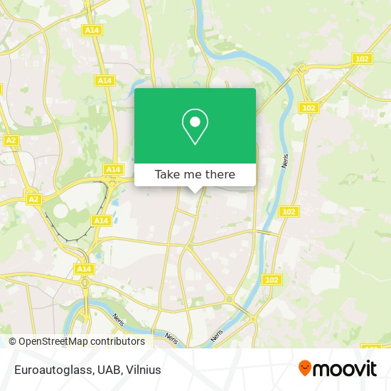 Euroautoglass, UAB map