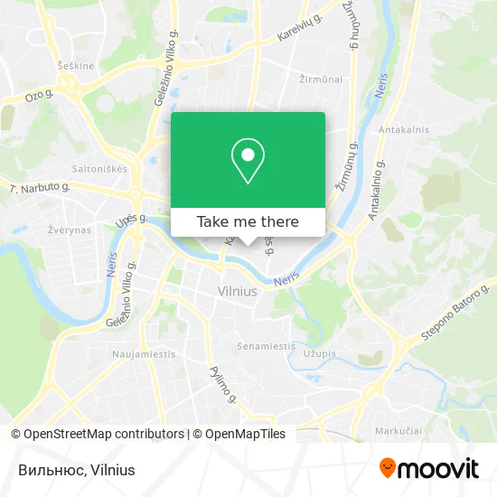 Вильнюс map