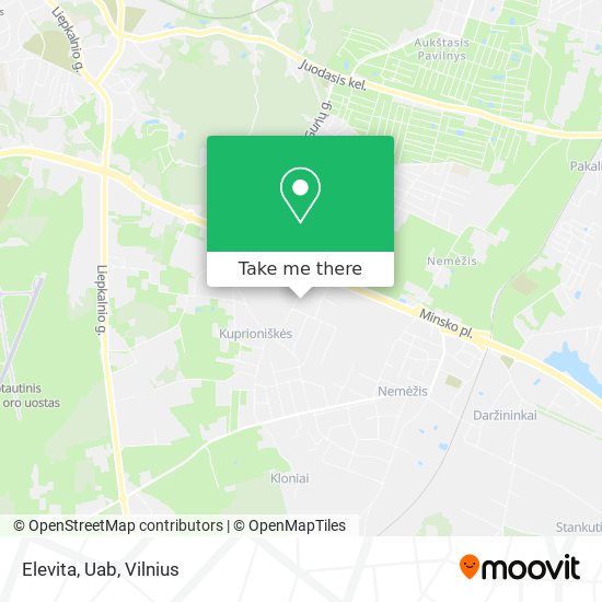 Elevita, Uab map