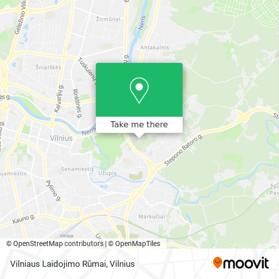 Vilniaus Laidojimo Rūmai map