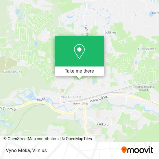 Карта Vyno Meka