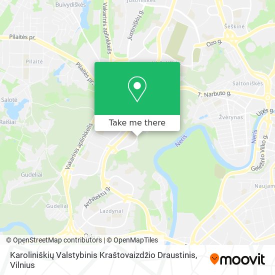 Karoliniškių Valstybinis Kraštovaizdžio Draustinis map