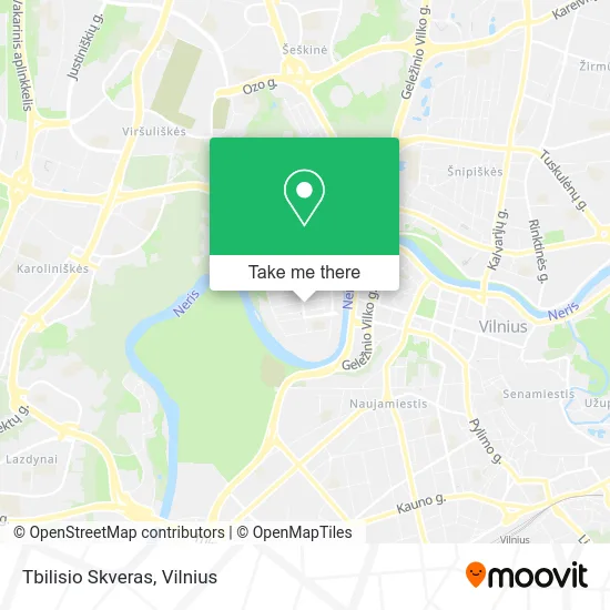 Карта Tbilisio Skveras