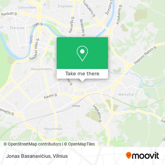 Jonas Basanavičius map