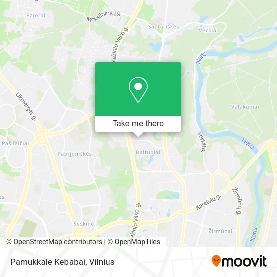 Карта Pamukkale Kebabai