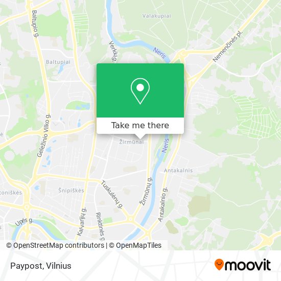 Paypost map