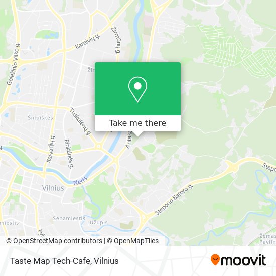 Карта Taste Map Tech-Cafe