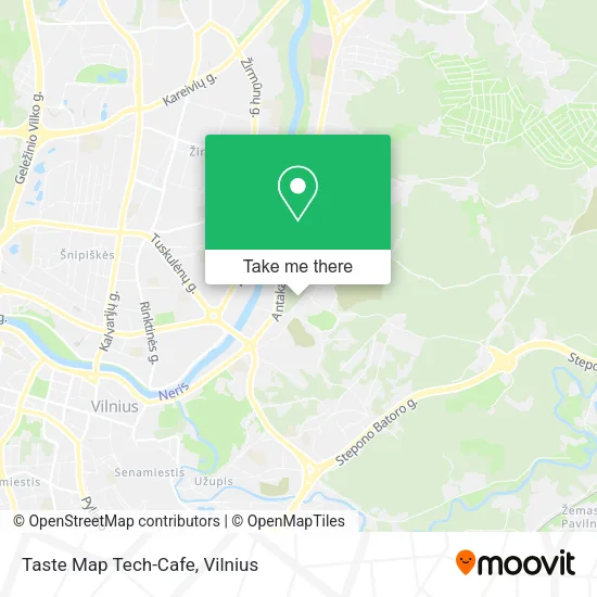 Карта Taste Map Tech-Cafe