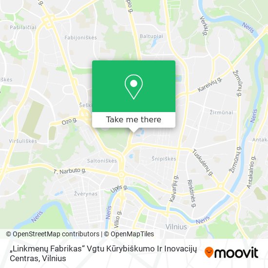 „Linkmenų Fabrikas“ Vgtu Kūrybiškumo Ir Inovacijų Centras map