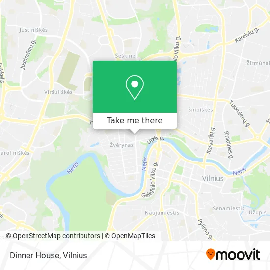 Карта Dinner House