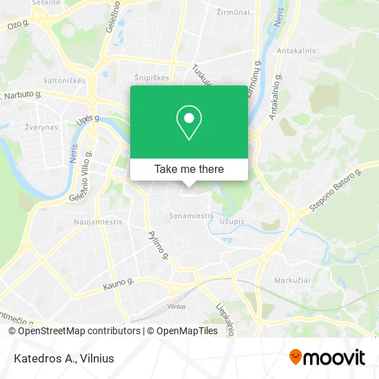 Карта Katedros A.