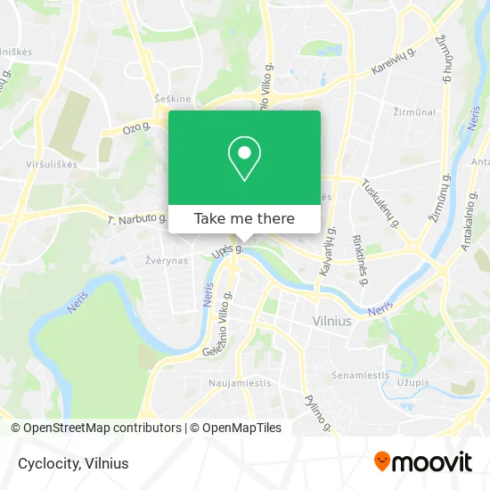 Карта Cyclocity