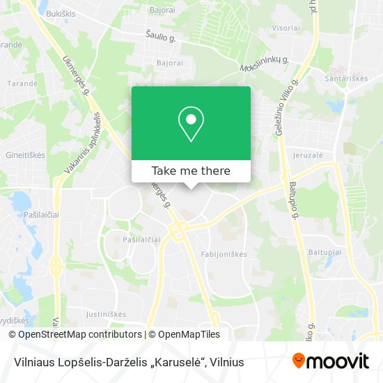 Vilniaus Lopšelis-Darželis „Karuselė“ map