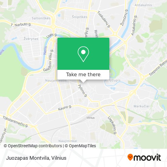 Juozapas Montvila map