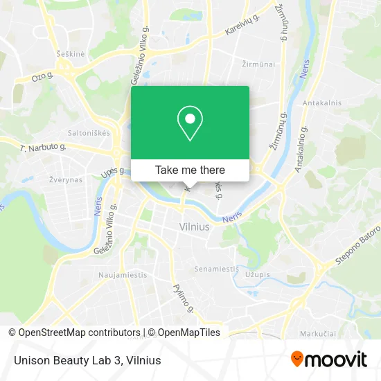 Карта Unison Beauty Lab 3