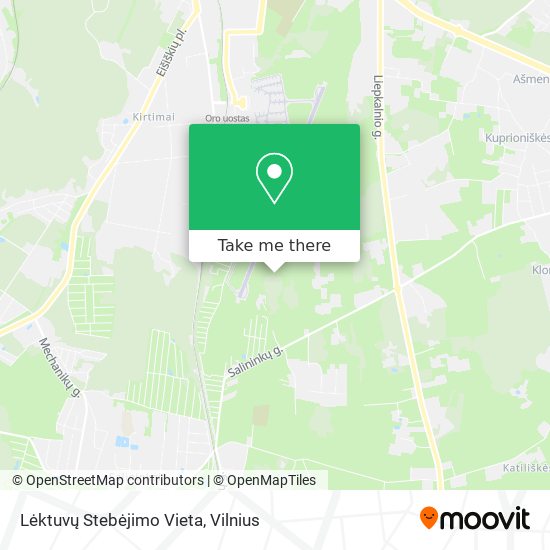 Lėktuvų Stebėjimo Vieta map