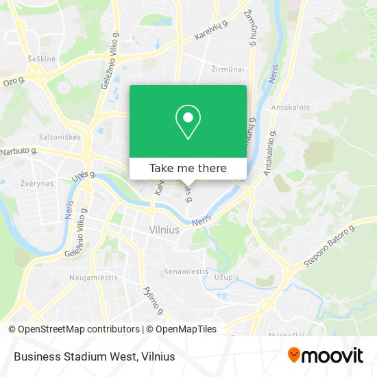 Business Stadium West map