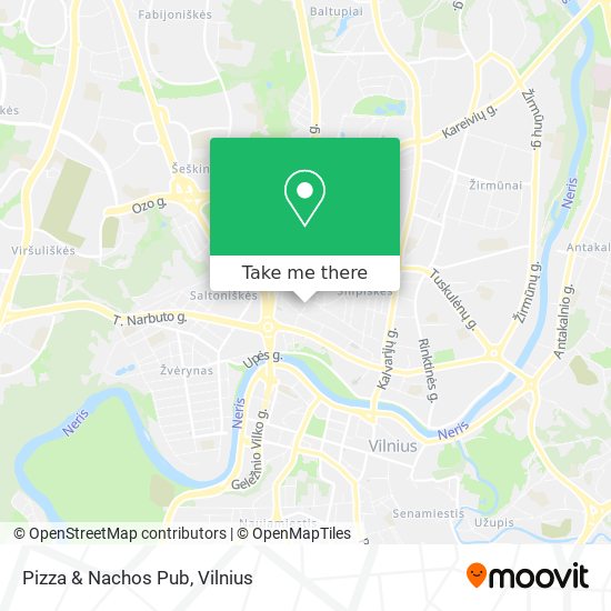 Pizza & Nachos Pub map