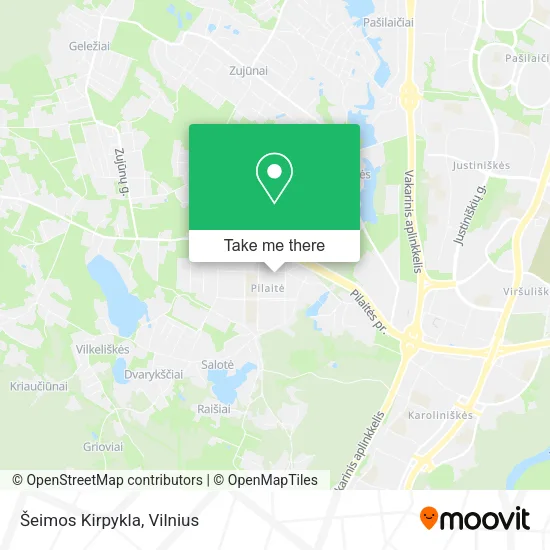 Карта Šeimos Kirpykla