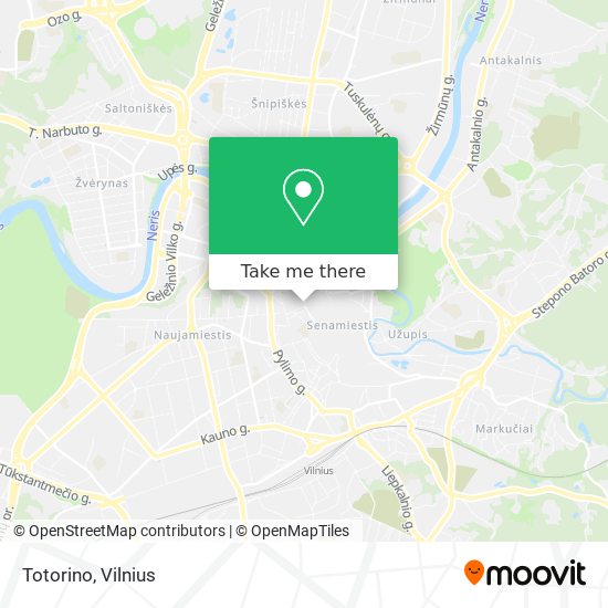 Totorino map