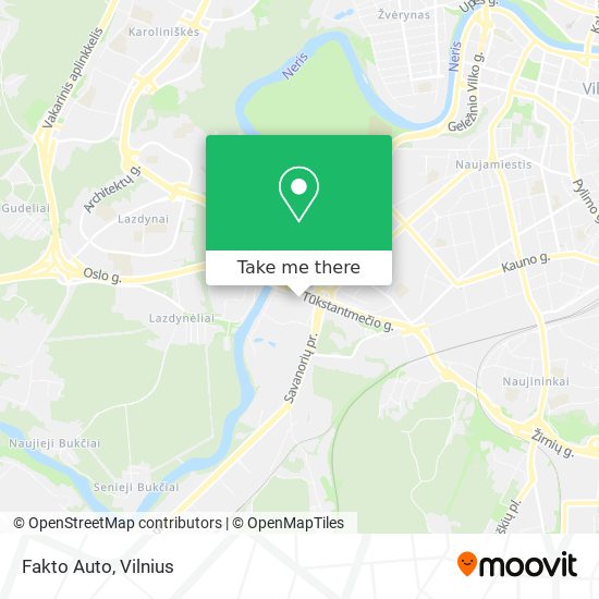 Fakto Auto map