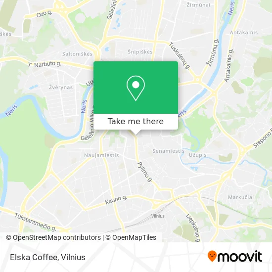 Карта Elska Coffee