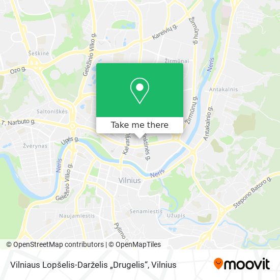 Vilniaus Lopšelis-Darželis „Drugelis“ map