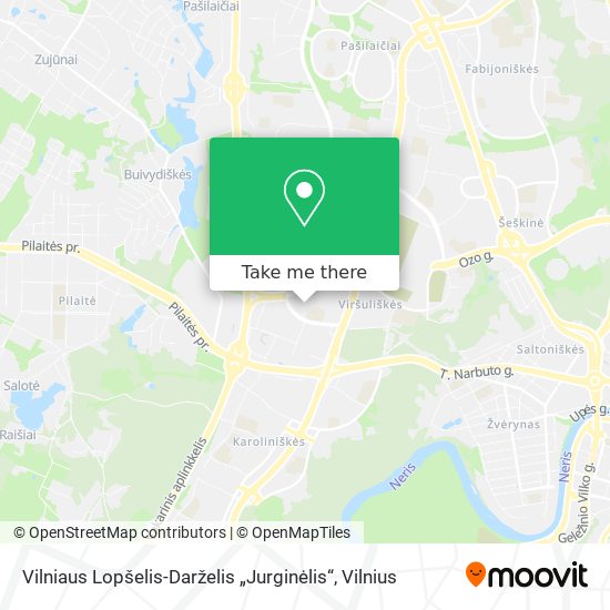 Vilniaus Lopšelis-Darželis „Jurginėlis“ map