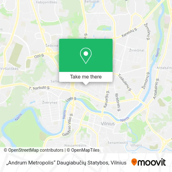 Карта „Andrum Metropolis“ Daugiabučių Statybos