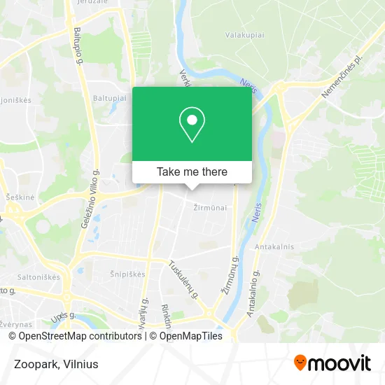 Карта Zoopark