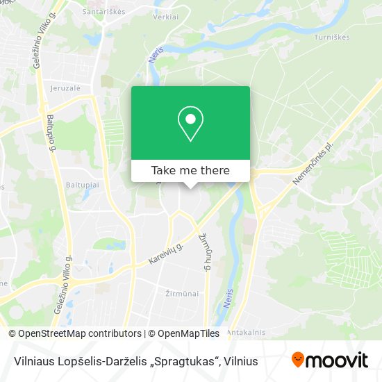 Vilniaus Lopšelis-Darželis „Spragtukas“ map
