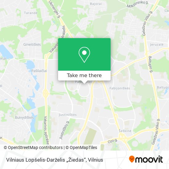 Vilniaus Lopšelis-Darželis „Žiedas“ map