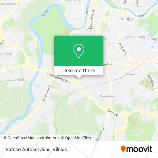 Карта Šarūno Autoservisas