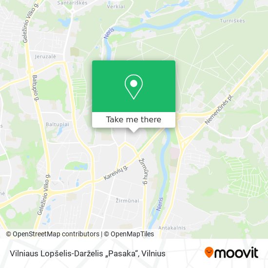 Vilniaus Lopšelis-Darželis „Pasaka“ map