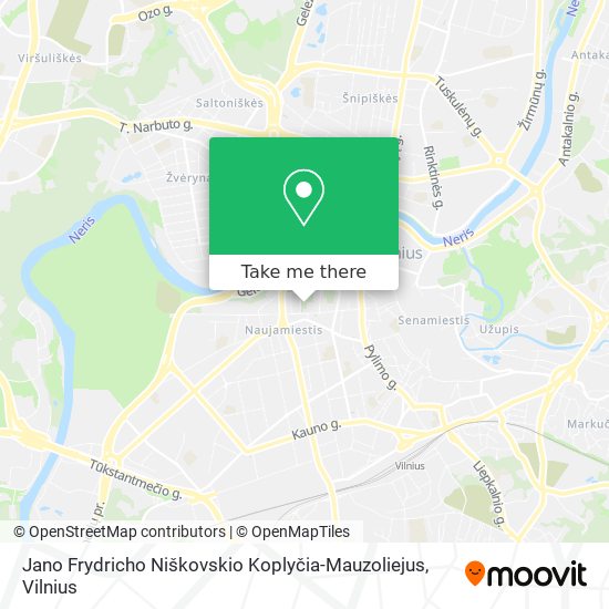 Jano Frydricho Niškovskio Koplyčia-Mauzoliejus map