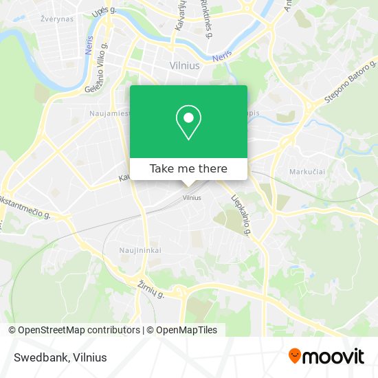 Swedbank map