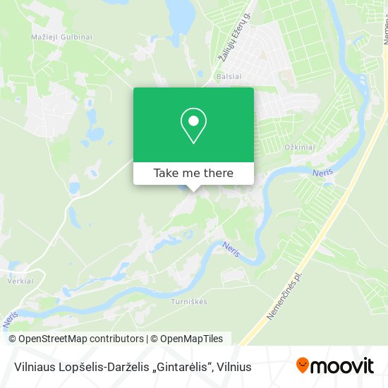 Карта Vilniaus Lopšelis-Darželis „Gintarėlis “