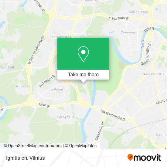 Карта Ignitis on