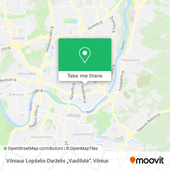 Vilniaus Lopšelis-Darželis „Vaidilutė“ map