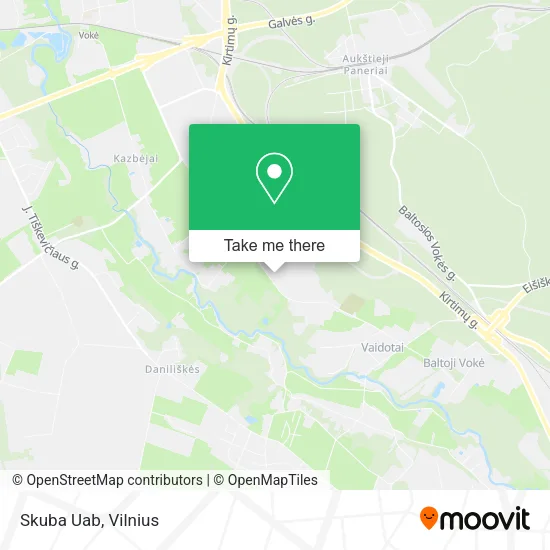 Карта Skuba Uab