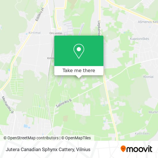 Jutera Canadian Sphynx Cattery map