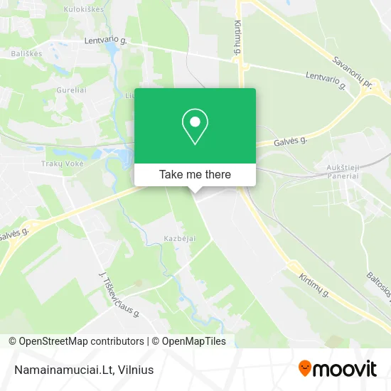 Карта Namainamuciai.Lt