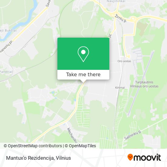 Mantux'o Rezidencija map