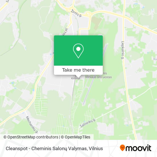 Карта Cleanspot - Cheminis Salonų Valymas