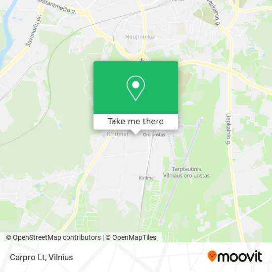 Carpro Lt map