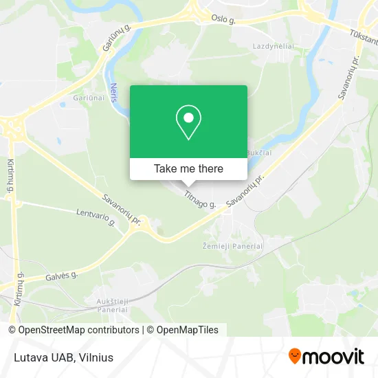 Карта Lutava UAB