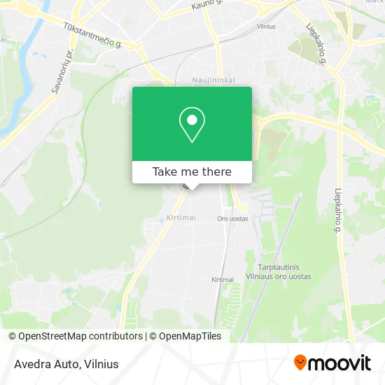 Карта Avedra Auto