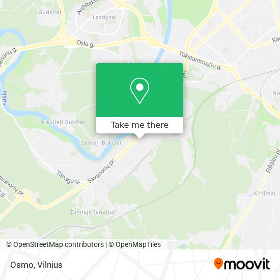 Osmo map